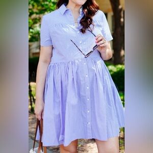 Broome Street x Kate Spade Light Blue Mini Dress XS